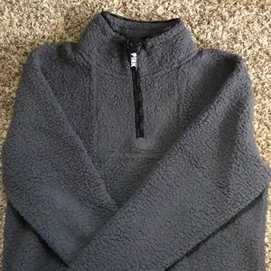 PINK VS Sherpa Jacket👩🏼‍💻💜